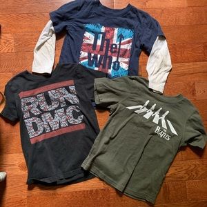 Kids classic band t shirt set
